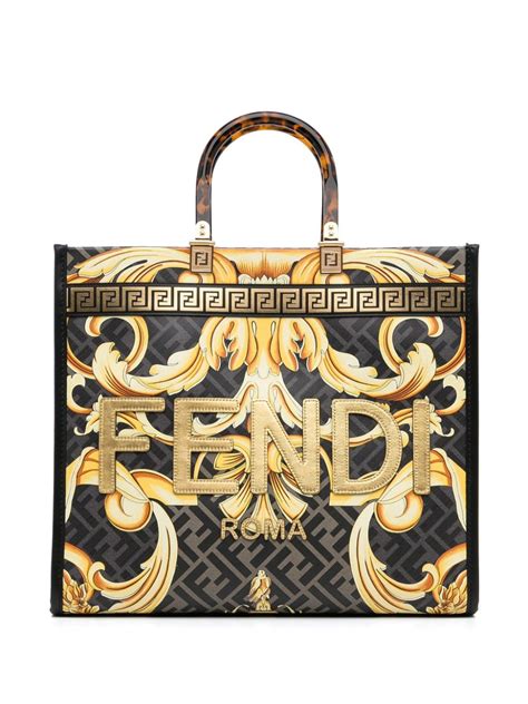 fendi versace sunshine bag|Fendi sunshine medium bag.